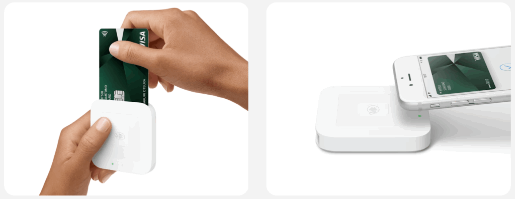 スクエアのカードリーダーの使い方