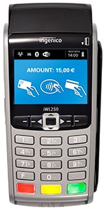 ゼウスの決済端末